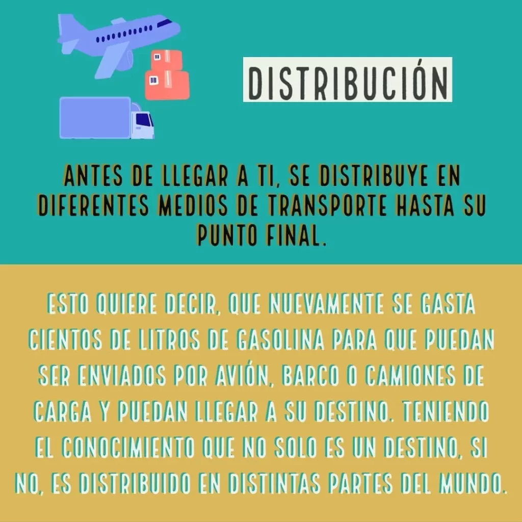 ¿Como contamina una industria? Consumo responsable - Lo que hace la distribución