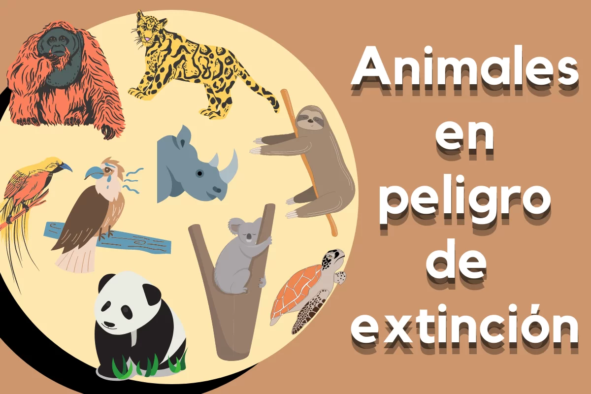 Los animales en peligro de extinción