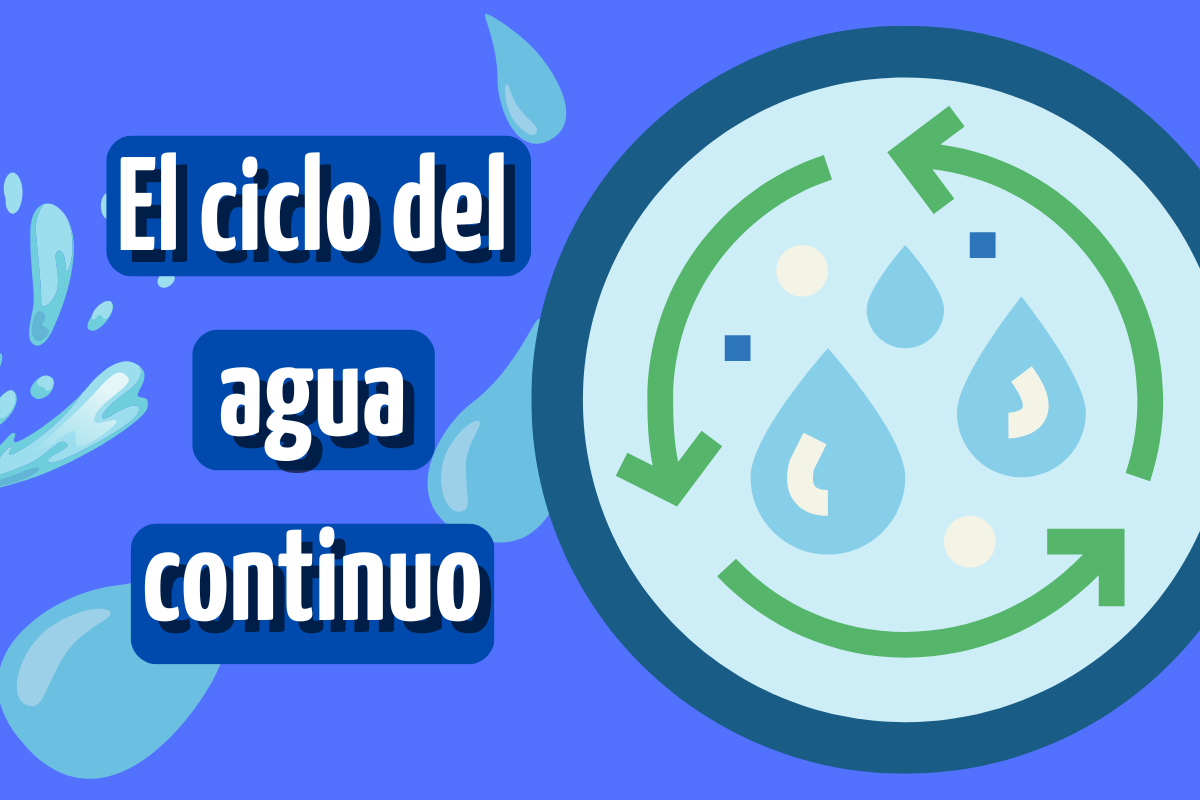 El ciclo del agua continuo