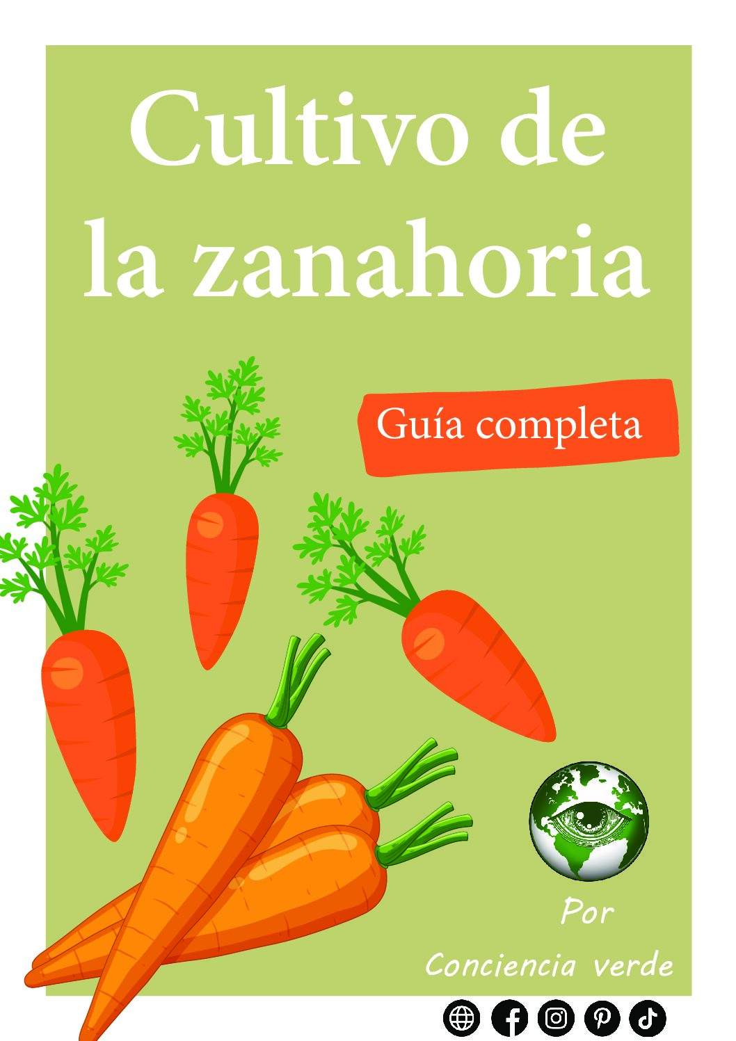 Cultivo de la zanahoria - guía completa digital
