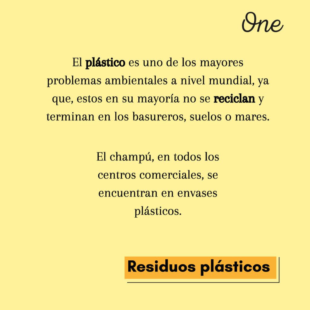 Champú sólido - industria de la cosmética