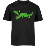 Playera de Cocodrilo para Niños - Manga Corta