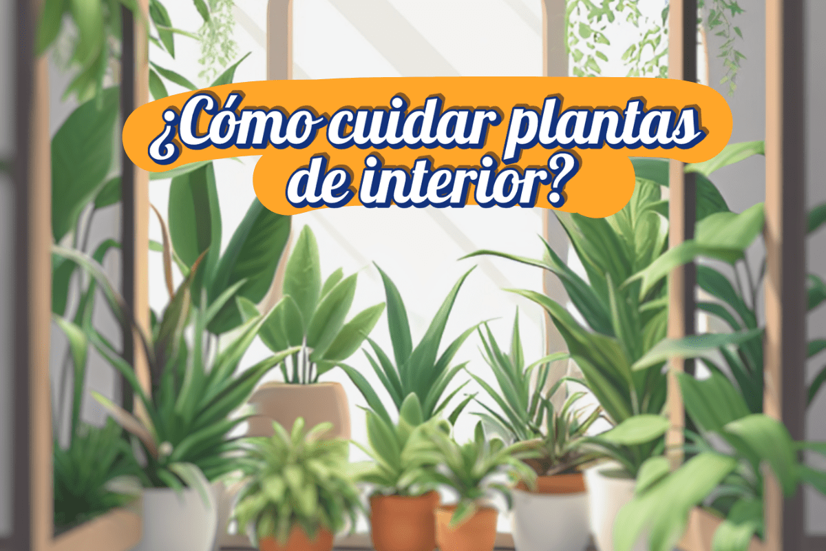¿Cómo cuidar plantas de interior? Consejos prácticos