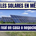 imagen de portada, representativa del articulo paneles solares en México.