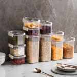 Contenedores Herméticos De Plástico para Alimentos y Granos