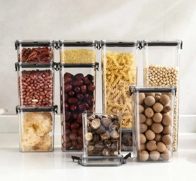 Contenedores Herméticos De Plástico para Alimentos y Granos - Imagen 5