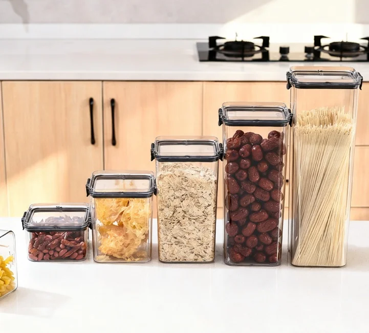 Contenedores Herméticos De Plástico para Alimentos y Granos - Imagen 10