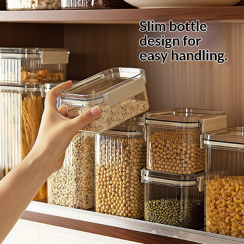 Contenedores Herméticos De Plástico para Alimentos y Granos - Imagen 2