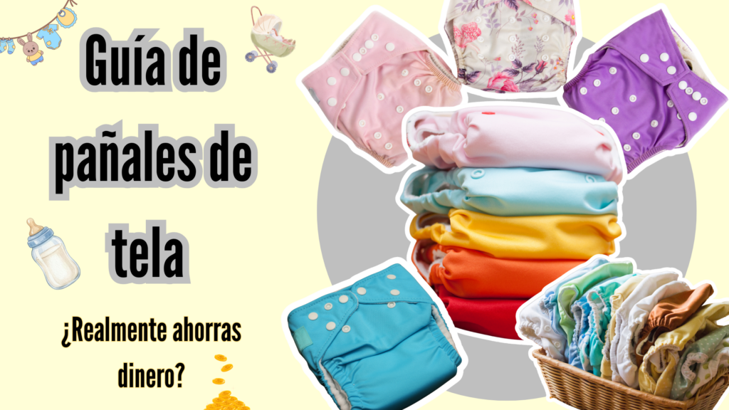 Guía de pañales de tela: ¿Realmente ahorras dinero?
