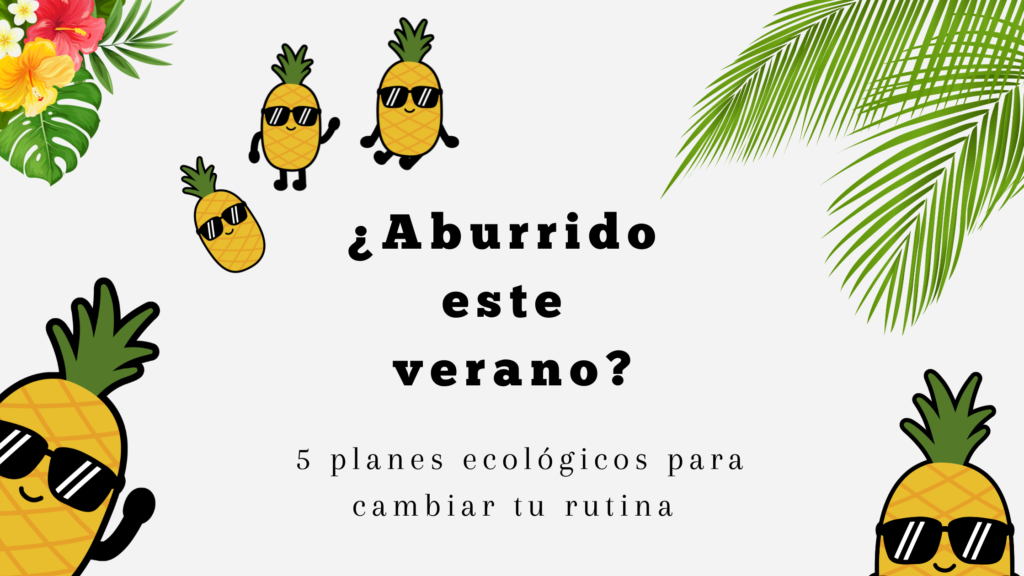 ¿Aburrido este verano? 5 planes ecológicos para cambiar tu rutina